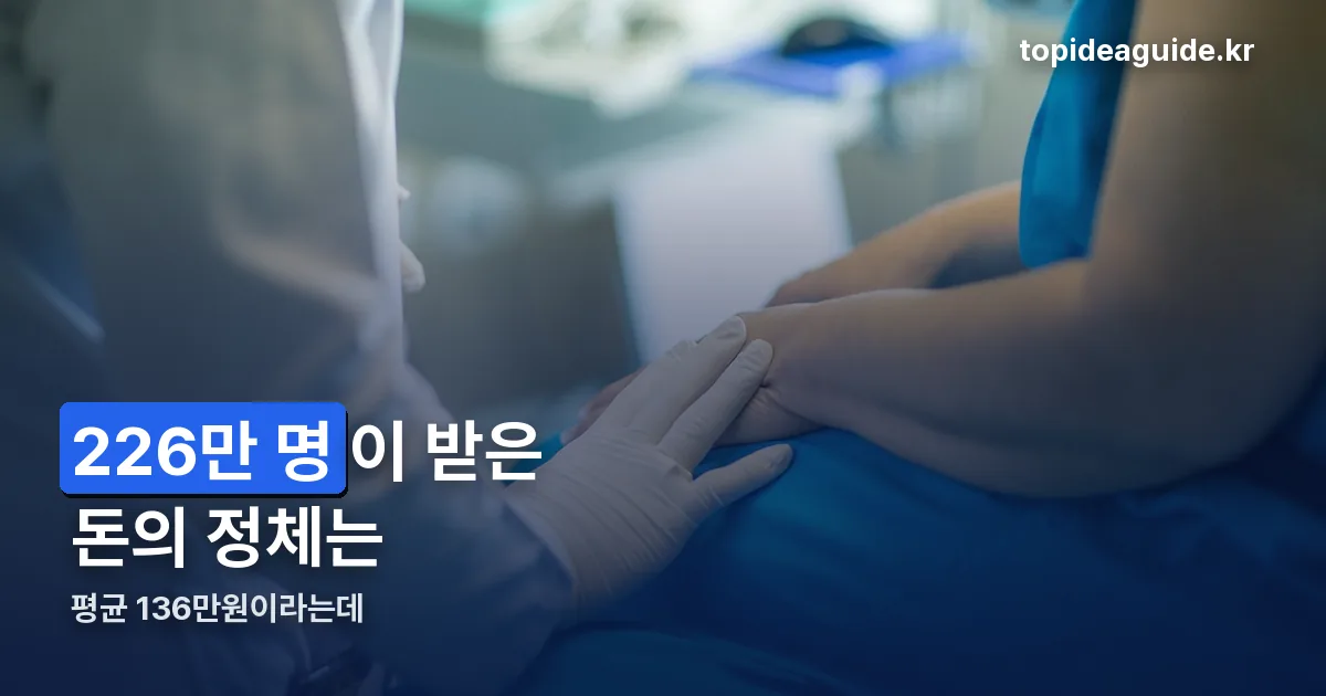 국민건강보험 환급금 정리 썸네일